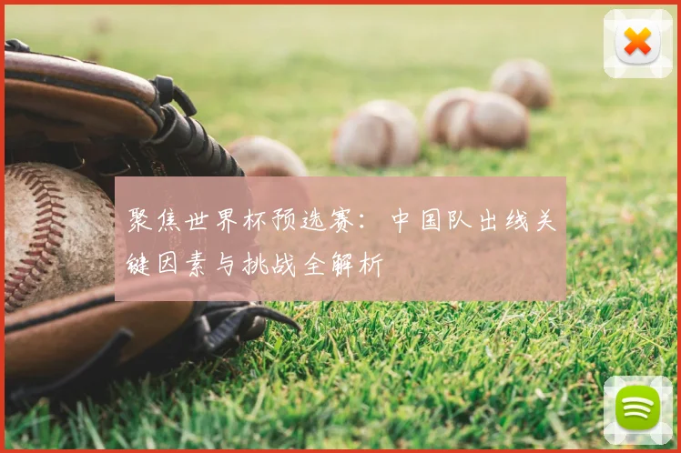 聚焦世界杯预选赛：中国队出线关键因素与挑战全解析